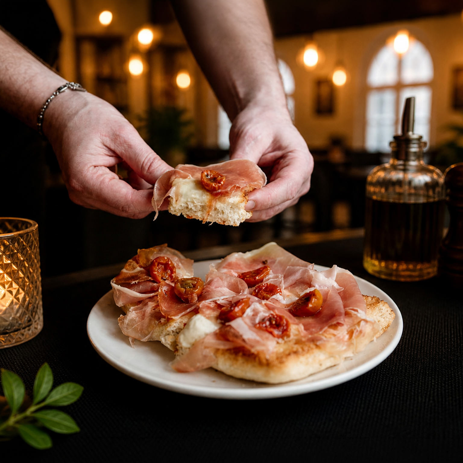 Focaccia Crudo